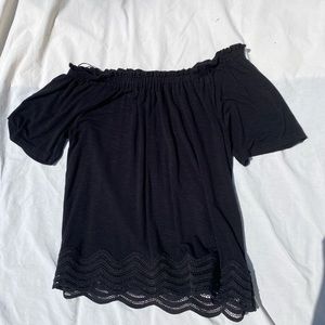 off the shoulder top